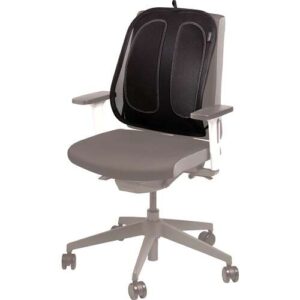 fellowes mesh office suites cojin lumbar material de malla ajustable a cualquier silla color negro