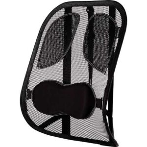 fellowes mesh professional series suites cojin lumbar material de malla sistema triple tensor color grafito
