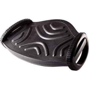 fellowes smart rocker reposapies doble base circular ayuda a una correcta circulacion superficie efecto masaje color negro