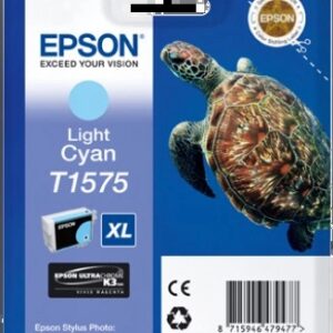 epson t1575 cyan light cartucho de tinta original c13t15754010