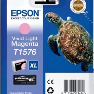 epson t1576 magenta light cartucho de tinta original c13t15764010