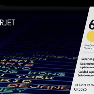 hp ce272a amarillo cartucho de toner original 650a