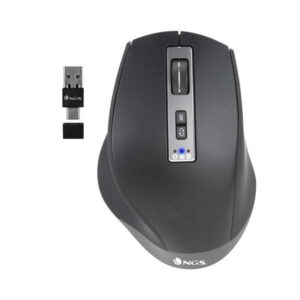 ngs blur rb raton inalambrico multidispositivo bluetooth usb 3200dpi 5 botones uso diestro bateria recargable