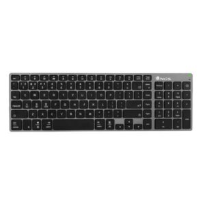 ngs fortune bt teclado multidispositivo inalambrico usb bluetooth silencioso teclas x type bateria recargable