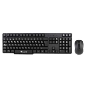 ngs euphoria kit pack teclado inalambrico usb + raton inalambrico usb 1200dpi 3 botones uso ambidiestro