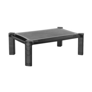 aisens soporte elevador xl para monitor hasta 32" o portatil regulable en altura compartimento guardaobjetos gestion de cables peso max. 10kg