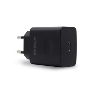 aisens cargador para smartphone usb c pd3.0 1x usb c 20w