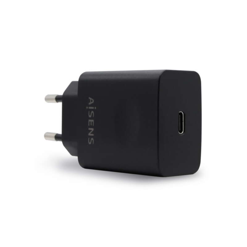 aisens cargador para smartphone usb c pd3.0 1x usb c 20w