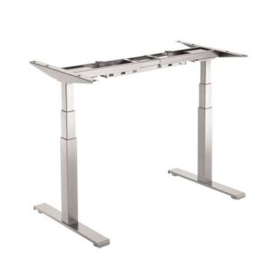 fellowes estructura metalica plata mesa regulable en altura cambio 3 configuraciones de memoria altura de 645 mm a 1305 mm maxima seguridad