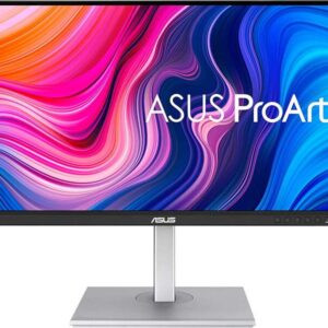 asus proart monitor 27" led ips quadhd 75hz freesync respuesta 5ms ajustable en altura, giratorio e inclinable altavoces incorporados angulo de vision 178º 16:9 usb a, usb c, hdmi, displayport vesa 100x100mm