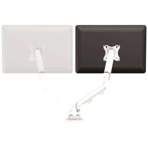 fellowes eppa kit de conversion para monitor doble hasta 39" y 8kg ajustable con muelle de gas color blanco