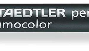 staedtler lumocolor permanent 313 rotulador permanente de punta fina trazo 0.4mm aprox secado rapido color amarillo