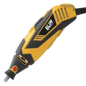 blim mini herramienta multiusos 180w velocidad 8000 32.000rpm incluye caja de transporte con 40 accesorios y tubo extensor