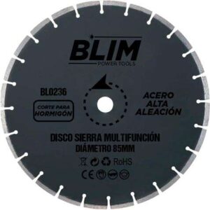 blim disco corte de hormigon y marmol para sierra multifuncion 85mm