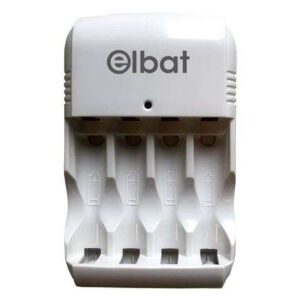 elbat cargador de pilas recargables aa/aaa
