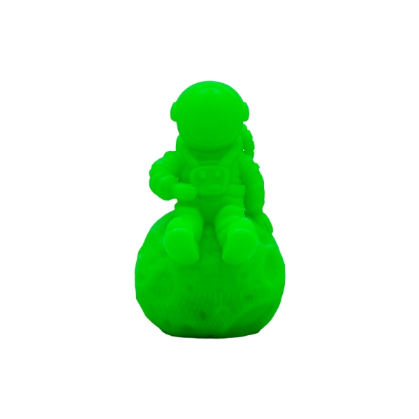 filamento 3d pla diametro 1.75mm bobina 1kg color verde fluorescente