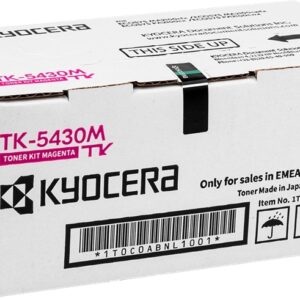kyocera tk5430 magenta cartucho de toner original 1t0c0abnl1/tk5430m