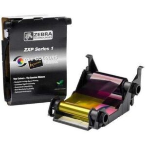 zebra zxp series 1 cinta original true colors ymcko 800011 140
