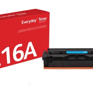 xerox everyday hp w2411a cyan cartucho de toner generico reemplaza 216a