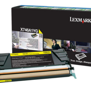 lexmark x746/x748 amarillo cartucho de toner original x746a1yg