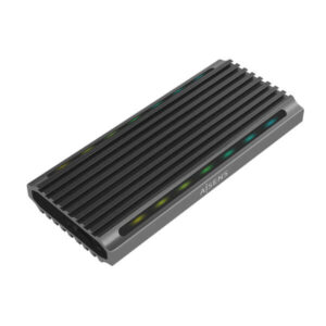 aisens caja externa m.2 (ngff) para ssd m.2 sata/nvme a usb3.1 gen2 color gris