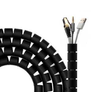 aisens organizador de cable en espiral 25mm 2.0m color negro