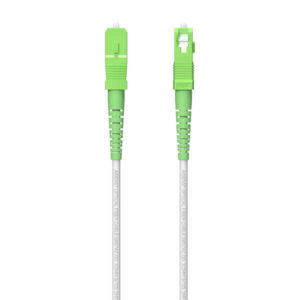 aisens cable fibra optica latiguillo g657a2 3.0 9/125 smf simplex cpr dca lszh sc/apc sc/apc 100m color blanco