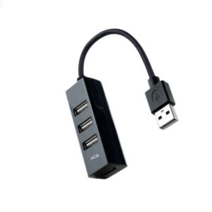 nanocable hub usb a 2.0 con 4x usb a 2.0 cable de 0.15m