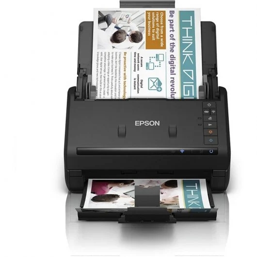 epson workforce es500wii escaner documental wifi autoduplex 35ppm 600dpi alimentador automatico