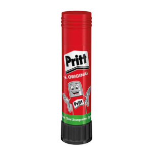 pritt barra de pegamento 11grs sin disolventes 97% de ingredientes naturales lavable a 20ºc seguro para niños