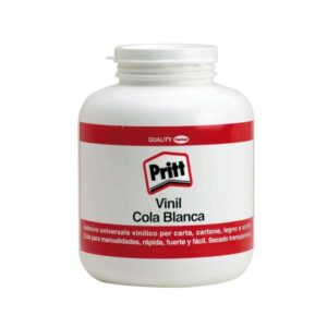 pritt cola blanca 1kg sin disolventes lavable a 20ºc 90% de ingredientes naturales seguro para los niños