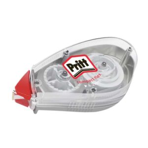 pritt roller compact flex cinta correctora 4,2mmx10m punta flexible correcion suave y limpia correccion en dos sentidos