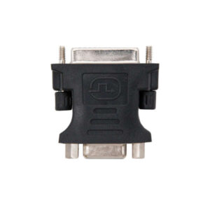 nanocable adaptador dvi a svga 24+5/m hdb15/h color negro
