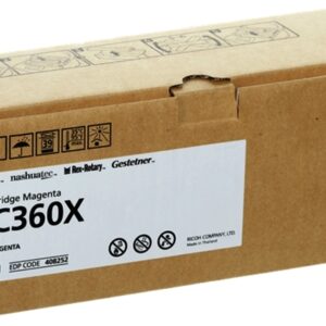 ricoh aficio sp c361 magenta cartucho de toner original 408252/spc360x