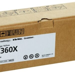 ricoh aficio sp c361 amarillo cartucho de toner original 408253/spc360x