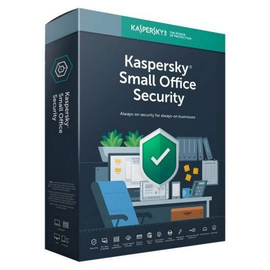 kaspersky small office security 7 multidispositivos para 10 usuarios + 1 servidor servicio 1 año