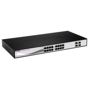 d link switch semigestionable 16 puertos 10/100/1000 auto rj45 utp + 4 gigabit sfp