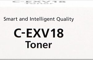 canon cexv18 negro cartucho de toner original 0386b002