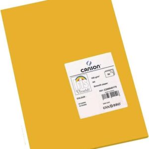 canson guarro pack de 50 cartulinas iris a4 de 185g 21x29.7cm color cuero