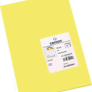 canson guarro pack de 50 cartulinas iris a4 de 185g 21x29.7cm color kiwi
