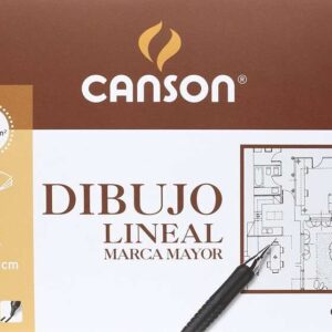 canson guarro minipack de 10 hojas marca mayor 21x29.7 160g color blanco