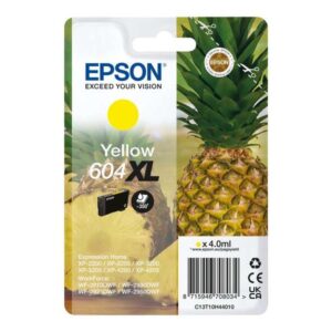 epson 604xl amarillo cartucho de tinta original c13t10h44010