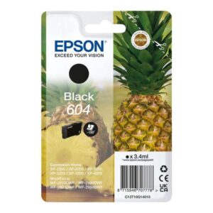 epson 604 negro cartucho de tinta original c13t10g14010