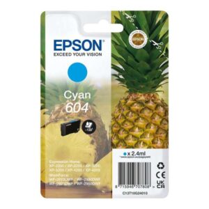 epson 604 cyan cartucho de tinta original c13t10g24010