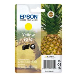epson 604 amarillo cartucho de tinta original c13t10g44010