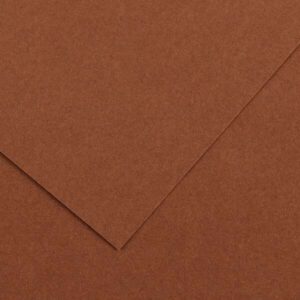 canson guarro pack de 25 cartulinas iris de 185g 50x65cm color chocolate