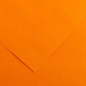 canson guarro pack de 25 cartulinas iris de 185g 50x65cm color mandarina