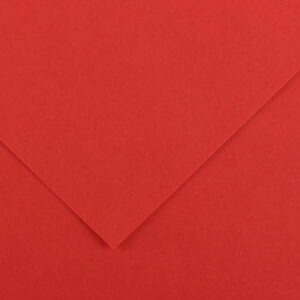 canson guarro pack de 25 cartulinas iris de 185g 50x65cm color rojo