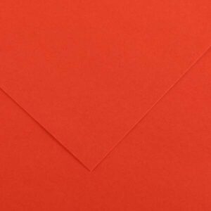 canson guarro pack de 25 cartulinas iris de 185g 50x65cm color tomate