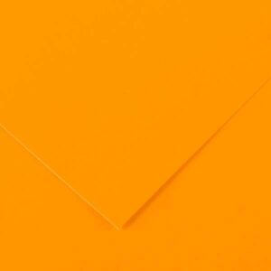 canson guarro pack de 25 cartulinas iris de 185g 50x65cm color naranja fluo